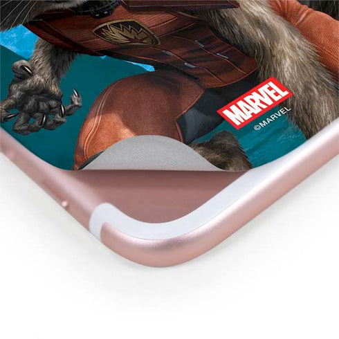 Marvel Rocket and Baby Groot Cosmic Bond iPhone 8 Plus Skin